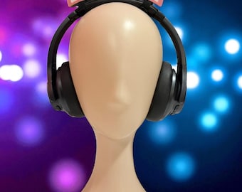 Rainbow Pastel Cat Ears Headphone Accessories | Cat Ears | Cute Aesthetic | Headphone accessories | Cosplay Accessories