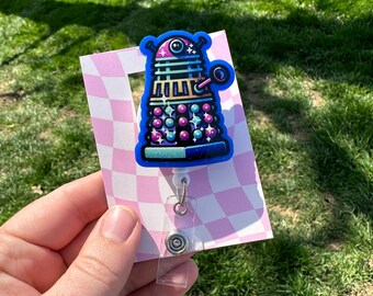 Exterminate! Space Alien Badge Reel