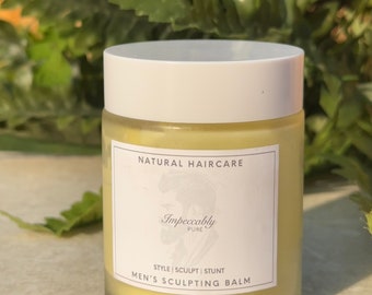 Bálsamo para esculpir cabelo masculino