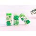 2 x Four Leaf Clover Eraser, Jelly Pencil Rubber, School Supplies, Office Supplies, Stationery Gift 