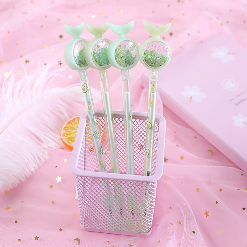 Avocado Pen Cute Food Pens Novelty Pens Avocado Stationery Etsy