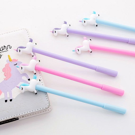 Unicorn Pen, Cute Stationery Gift, Back to School Supplies 