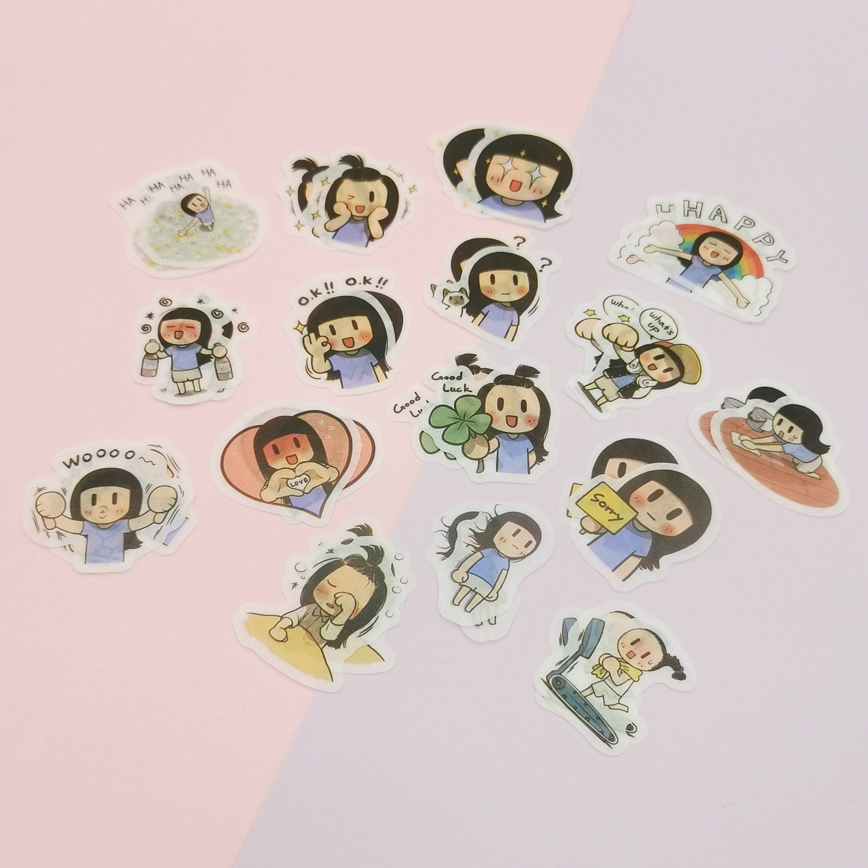 Stickers - Kawaii Character