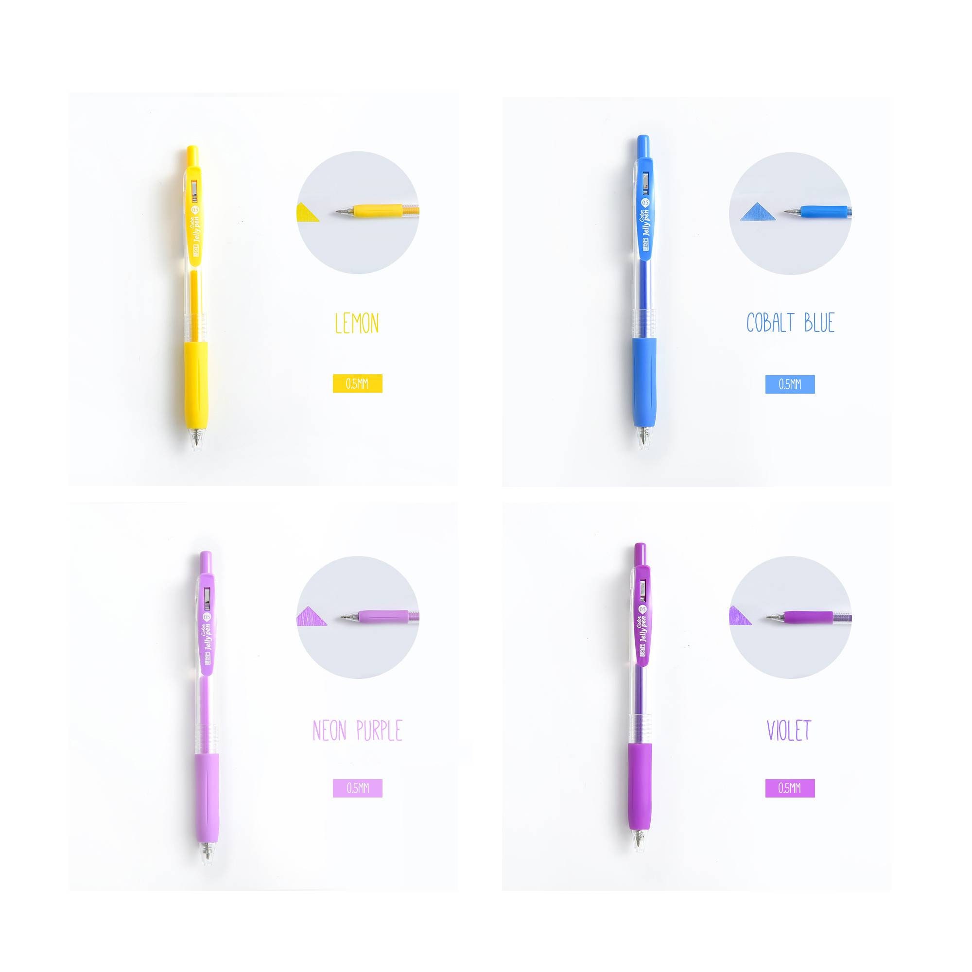 Multi Color Gel Ink Pens, 0.5mm Nib Pens, Soft Grip Graphics Pen, Design  Pens, Pens for Studio, 1 Pc. 