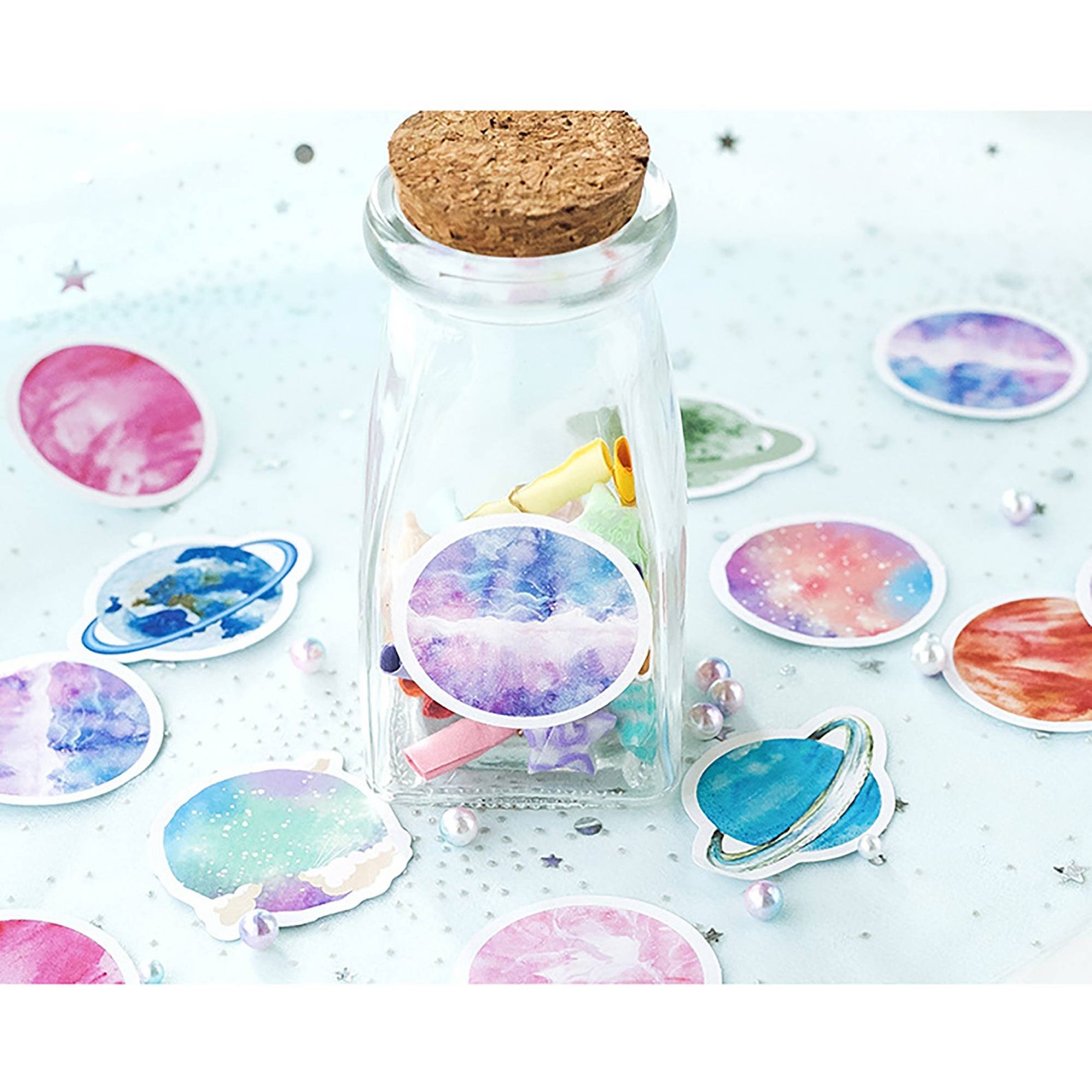 Cosmic Theme Stickers Stars and Stickers Astronomy Etsy UK