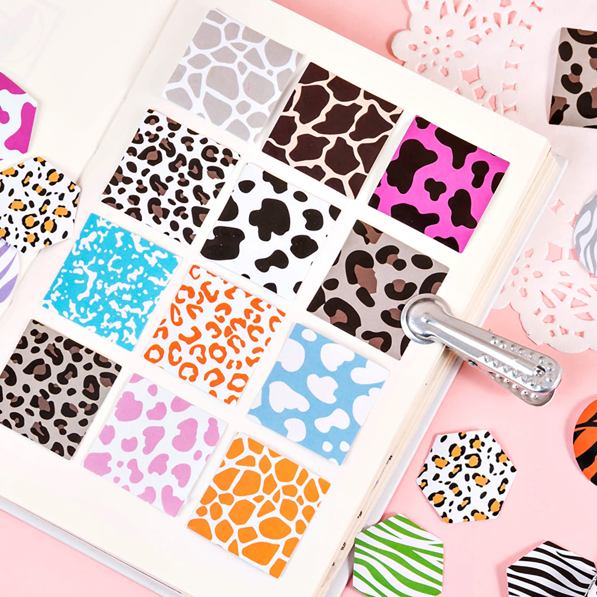 Animal Print Stickers Animal Print Labels Zebra Leopard Etsy UK