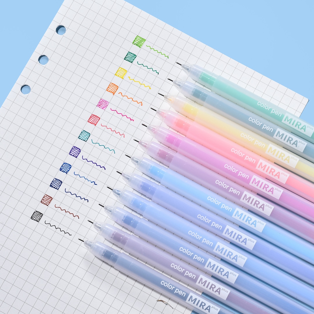 These Colorful Gel Pen Sets Are Must-Haves for Planners
