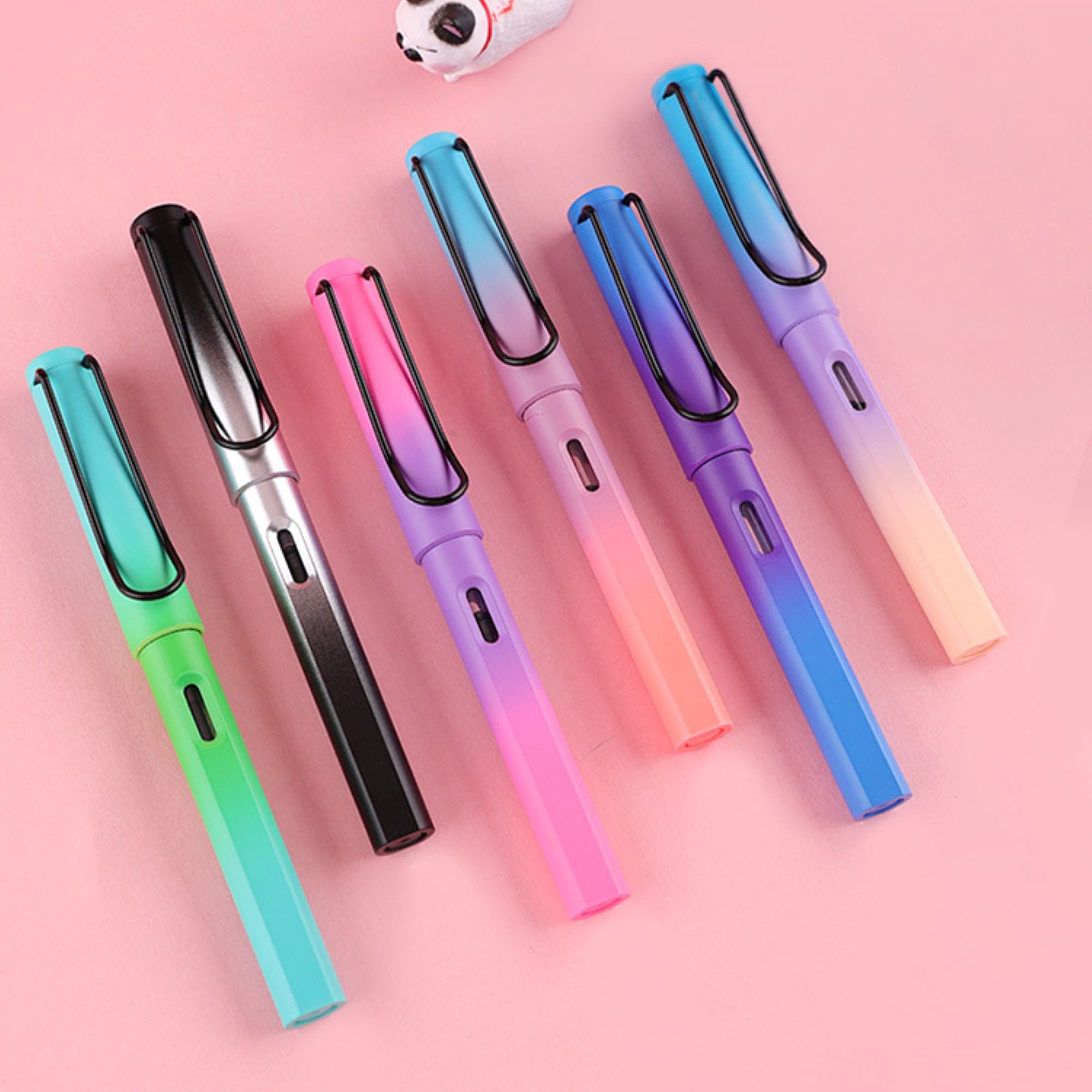 Ombre Fountain Pen Rainbow Fountain Pen Bright Coloured - Etsy