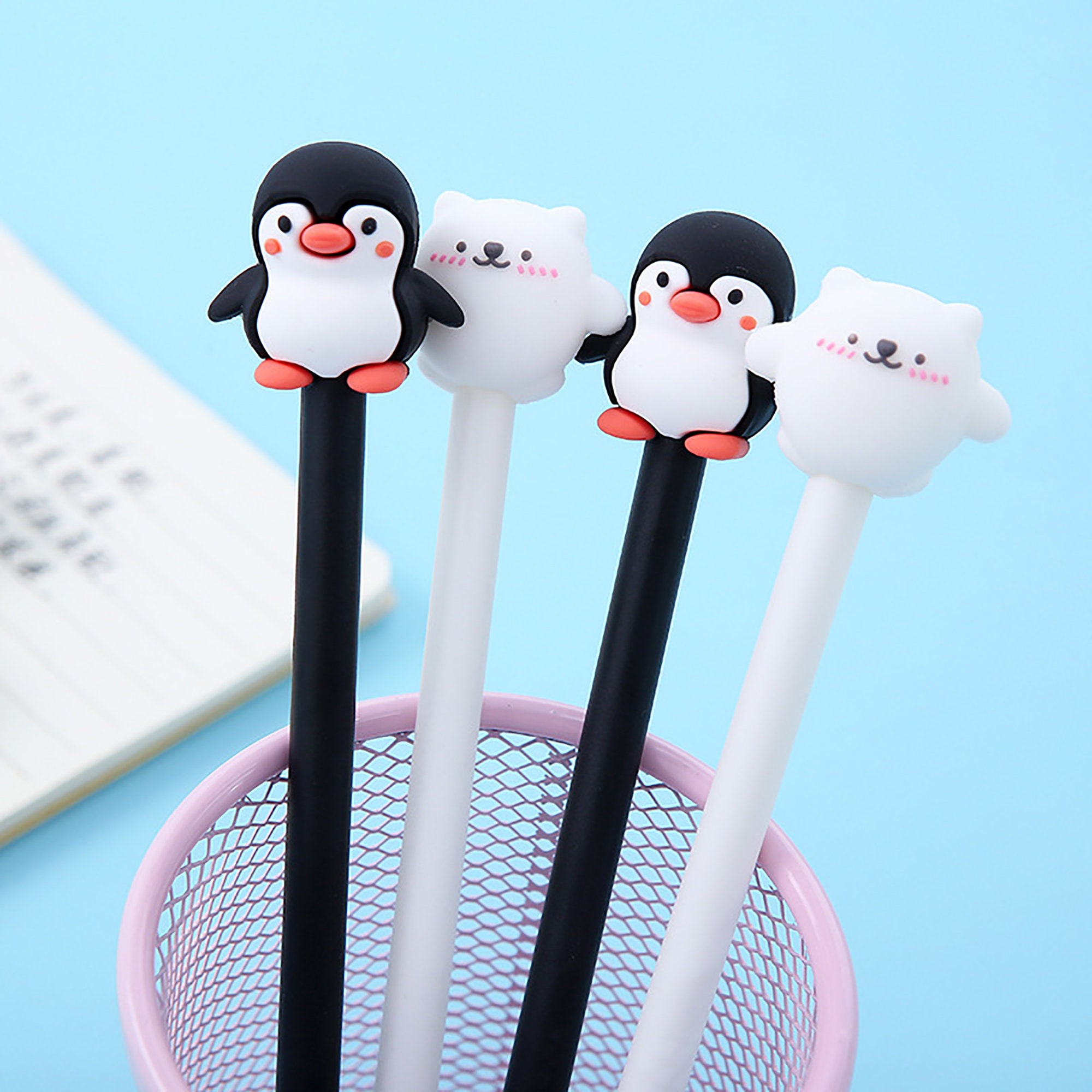 Polar Bear Pens Penguin Pens Cute Animal Pens Stationery - Etsy Hong Kong Polar Bear Pens Penguin Pens Cute Animal Pens Stationery - Etsy Hong Kong