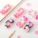 2 x Sakura Eraser, Cherry Blossom Jelly Pencil Rubber, School Supplies, Office Supplies, Stationery Gift 