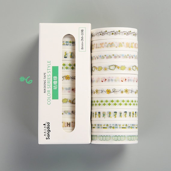 Reusable Sticker Book, Kawaii Sticker Album, Release Paper in Binder, A4,  B5, A5, Washi Tape Storage File, Washi Tape Organiser, 24 Sheet 