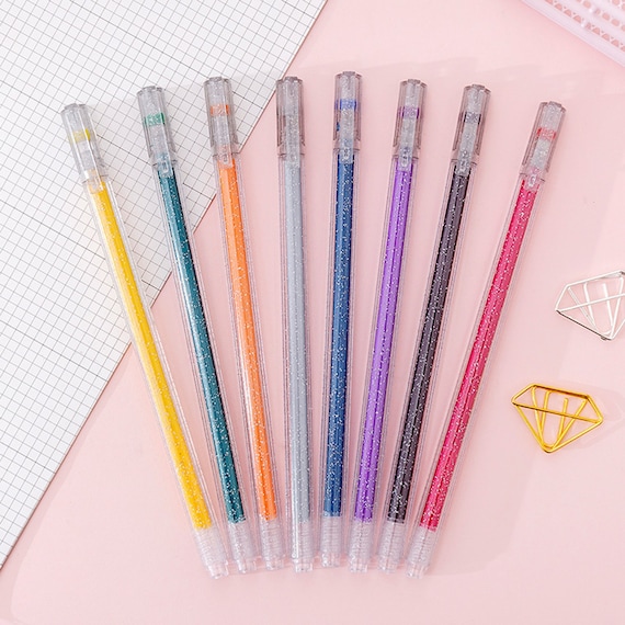Buy Glitter Gel Pens School Supplies Online in India Etsy