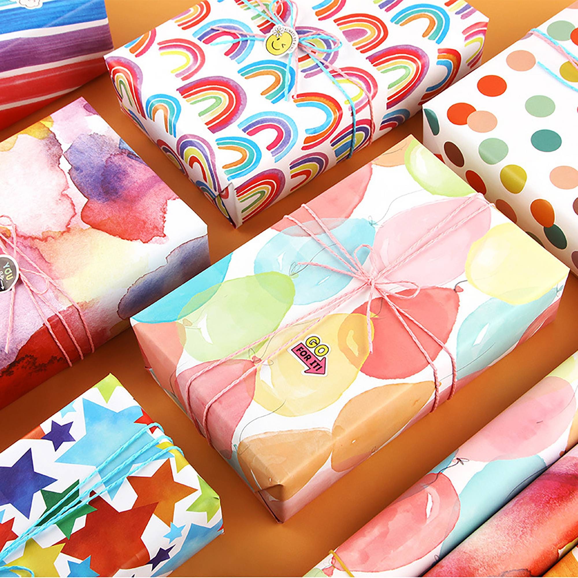Colorful Wrapping Paper Luxury Gift Wrapping Luxury Wrapping Etsy