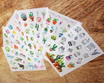Cute Retro Travel Sticker Pack, Aesthetic Travel Planner, Kawaii