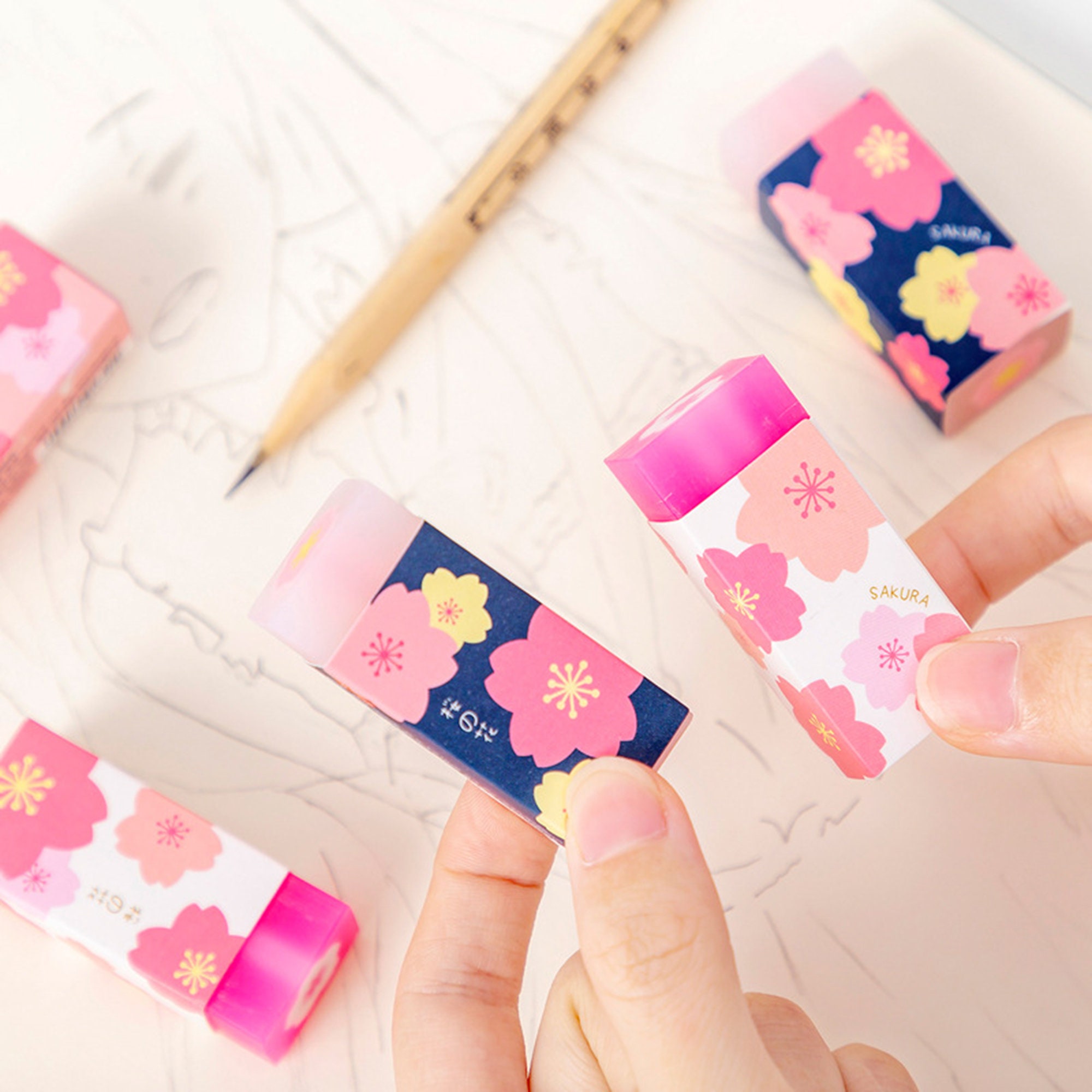 Sakura Nocks Eraser - Lapiz Goma