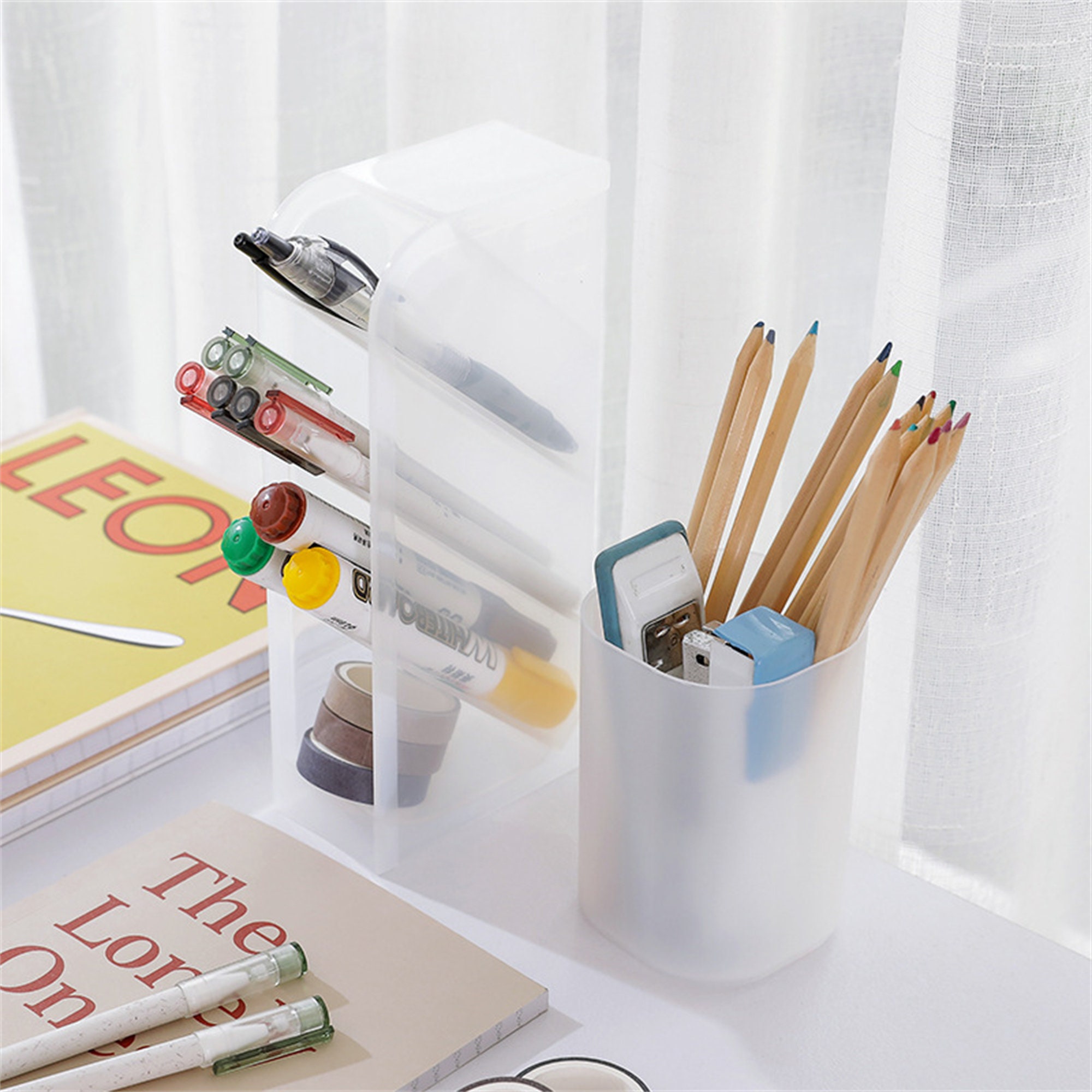Minimalist Pen Pot Multipurpose Pen Holder Desk Tidy Pencil Etsy UK