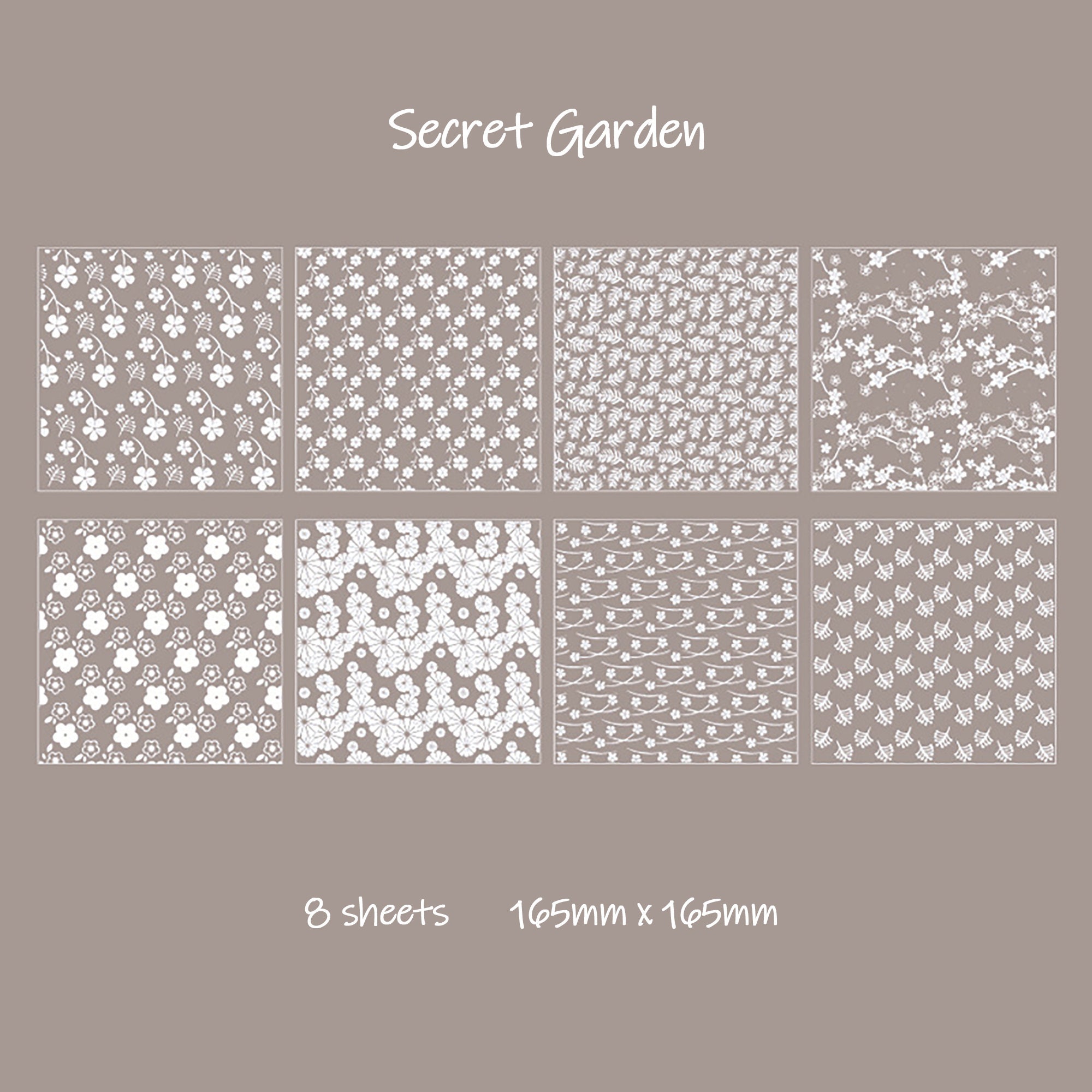 Vellum Paper Pack Patterned Vellum Paper Translucent Paper Etsy UK