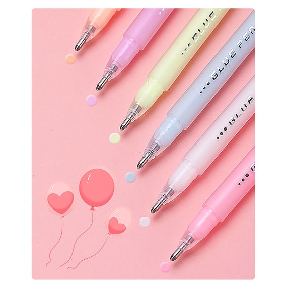 Kawaii School Supplies Glue Sticks Pens For Kids adhesive Glue For  Scrapbooking All Purpose Sticks For Journals Scrapbooks Photo