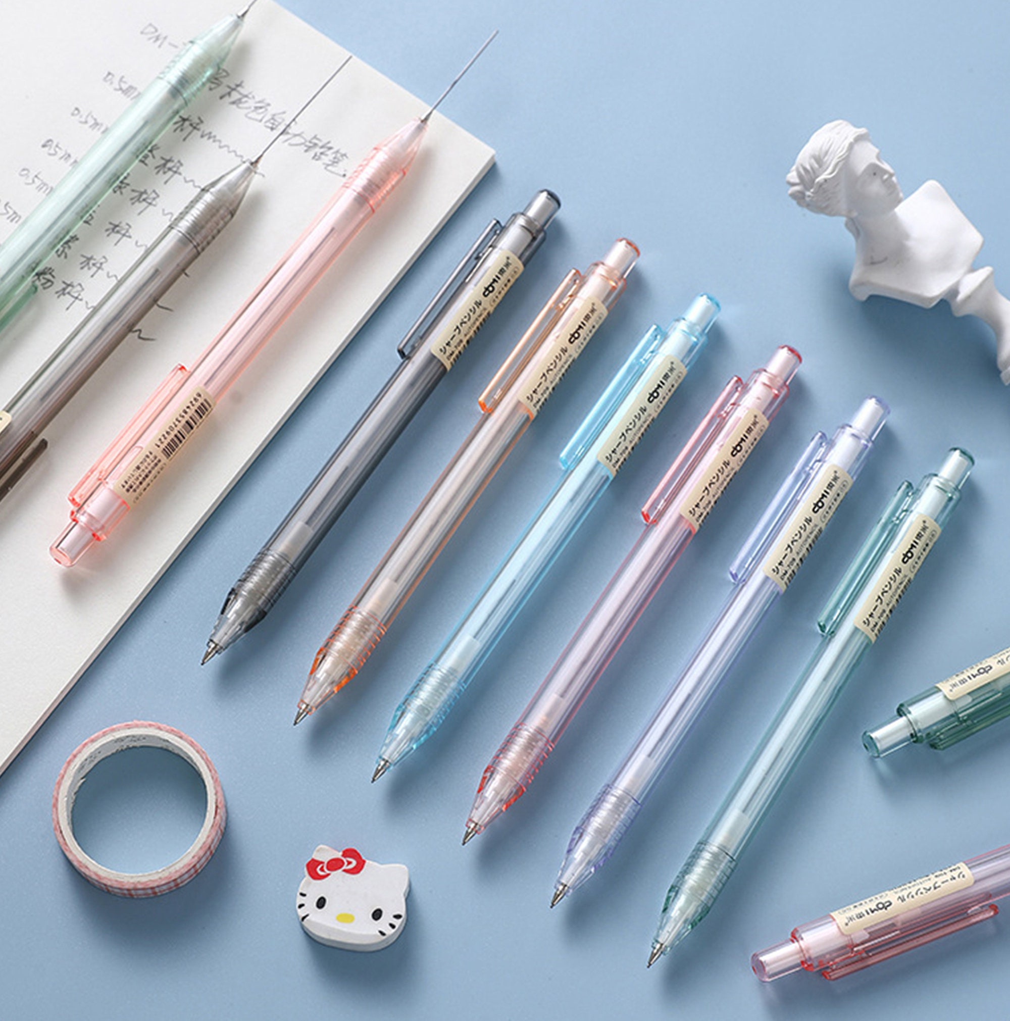 Muji Wooden Mechanical Pencils and Pen – Writing at Large