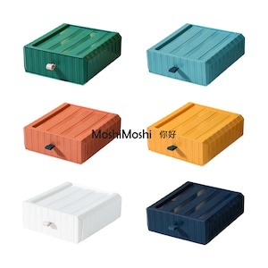 Stackable Storage Drawer Box, Craft Organiser, Desk Stationery Organiser