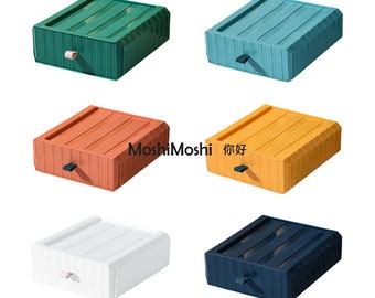Stackable Storage Drawer Box, Craft Organiser, Desk Stationery Organiser
