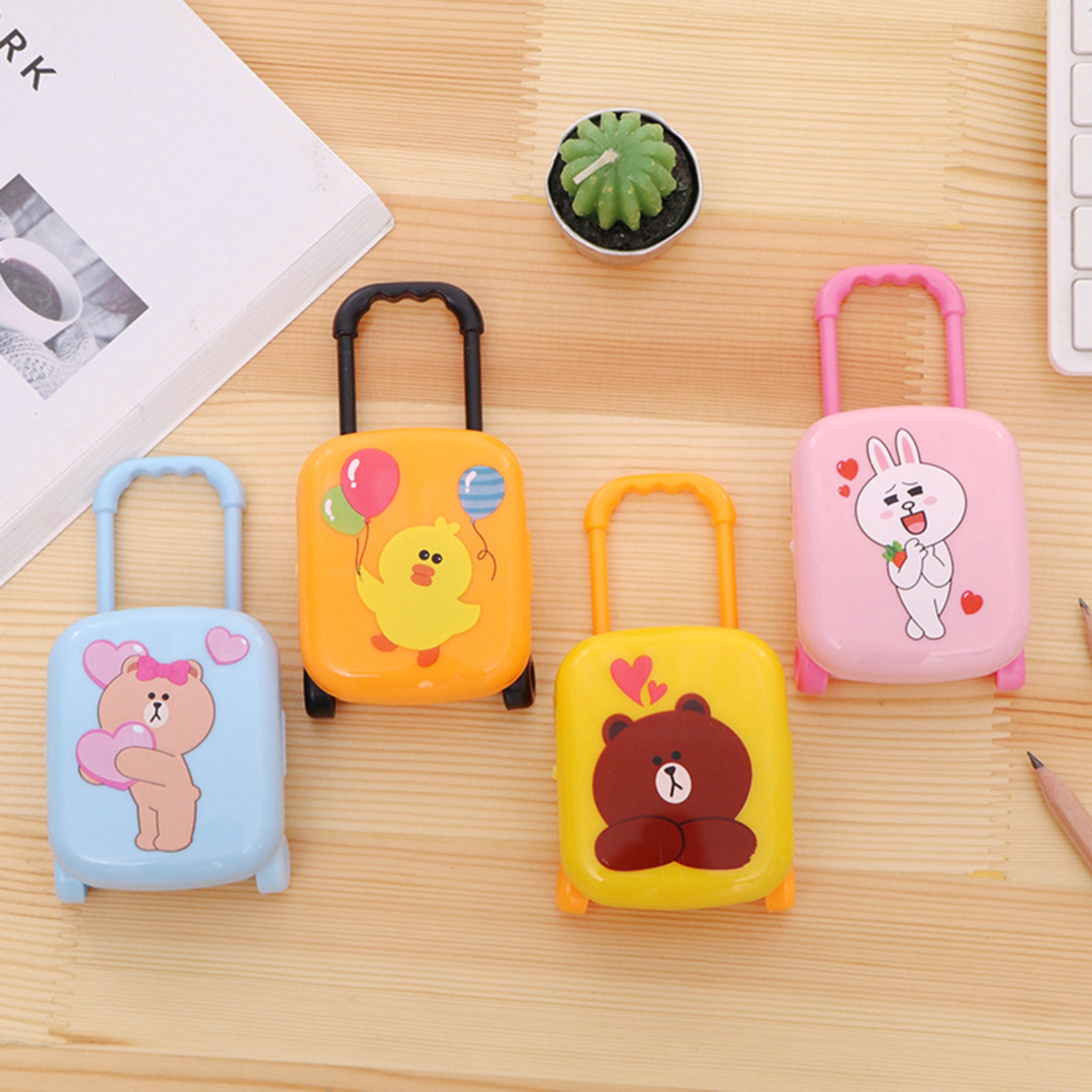 Suitcase Eraser Pack Cute Erasers for Kids School Supplies Etsy