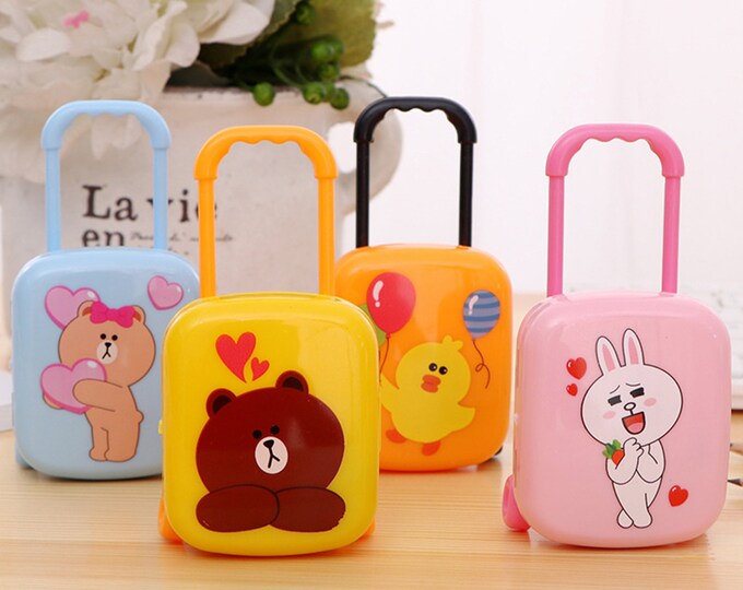 Suitcase Eraser Pack Cute Erasers for Kids School Supplies Etsy