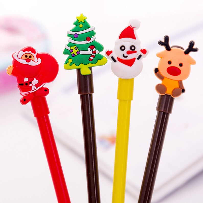 Christmas Pens Novelty Pens Christmas Gift Stocking Filler Etsy