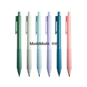 Everlasting Pencil, Inkless Pencil, Retractable, Leadless Pencil, HB Writng  Drawing Pencil, 0.5mm Thickness, Unique School Supplies 