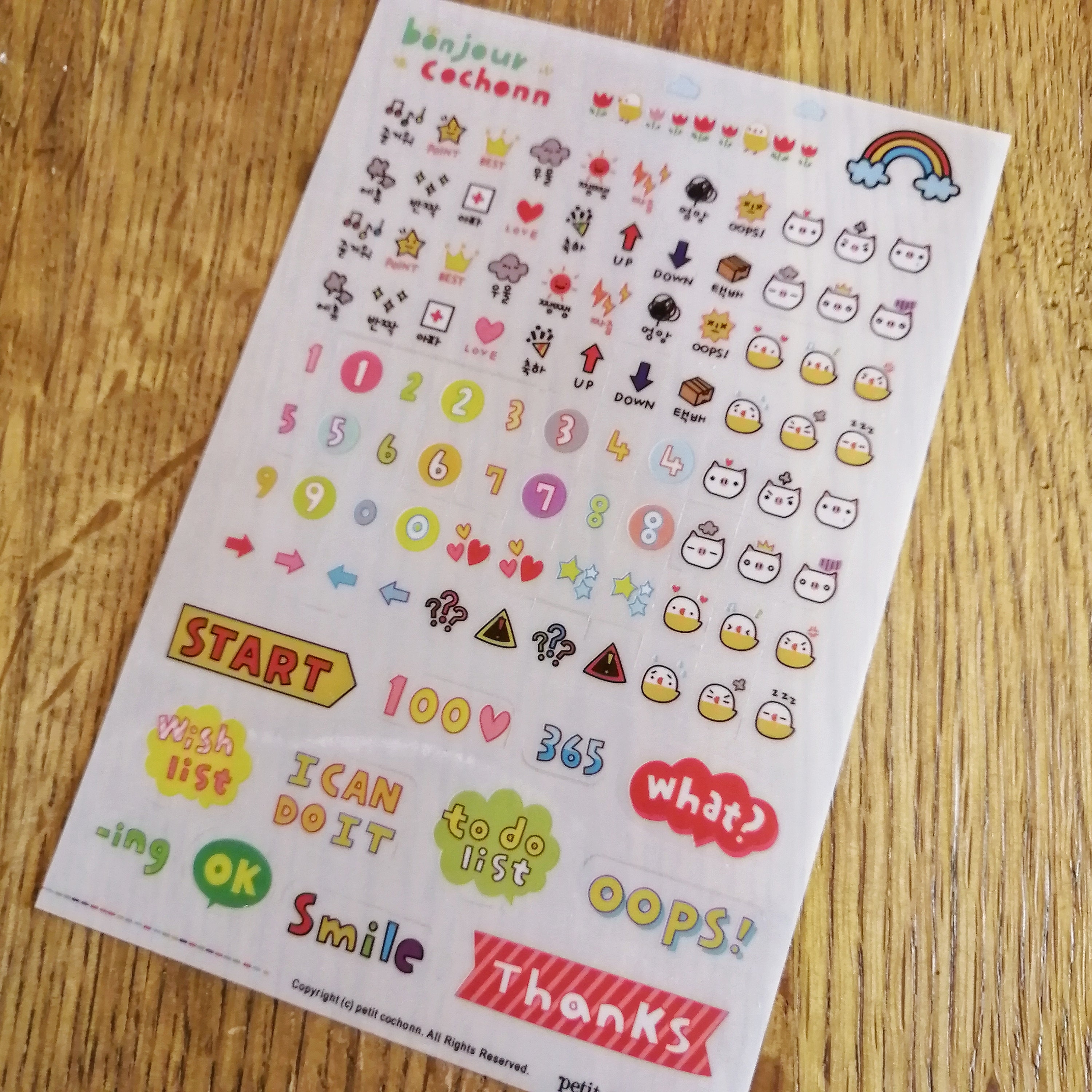 Kawaii Planner Stickers Holiday Stickers School Supplies - Etsy