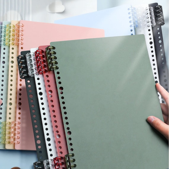 Wholesale Bulk Custom Paper Cardboard Hard Cover Double Spiral Binder  Printed Notebook Journals