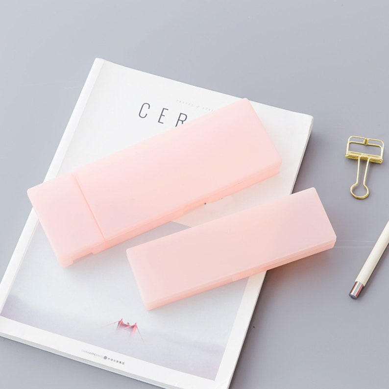 Minimalist Pencil Case Hard Cover Pencil Case Pencil Case Etsy UK