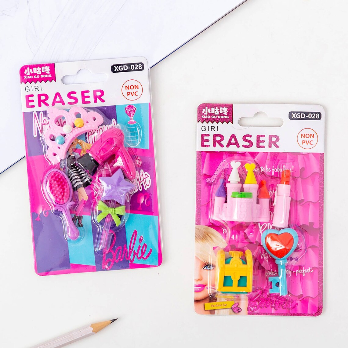 Little Essentials Eraser Pack Cute Erasers for Girls Novelty Etsy