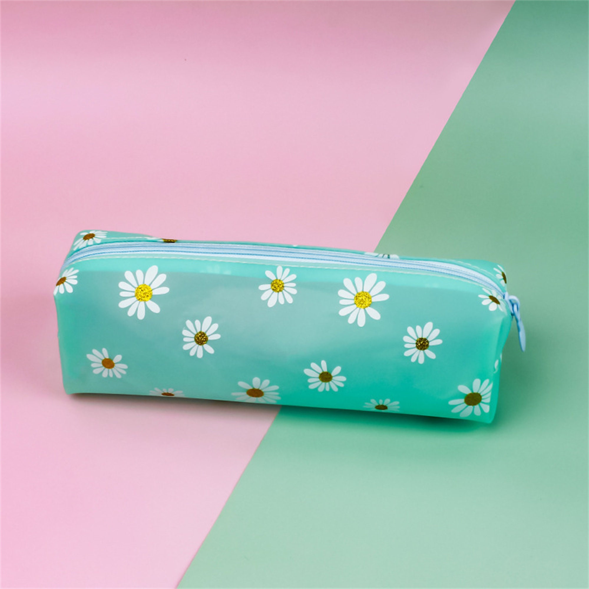 Daisy Pencil Case Floral Pencil Case Silicon Pencilcase Etsy UK