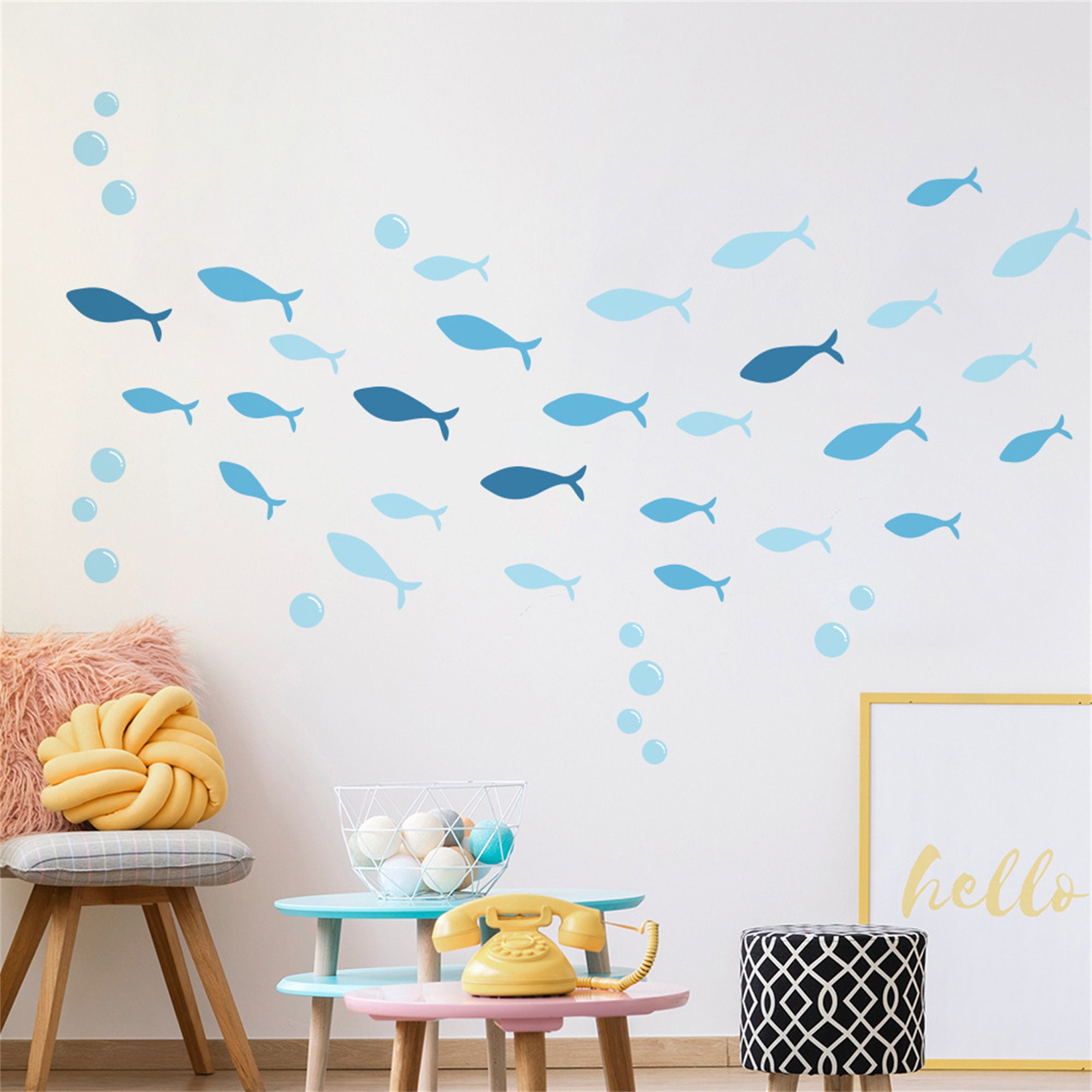Fish wall stickers new arrivals