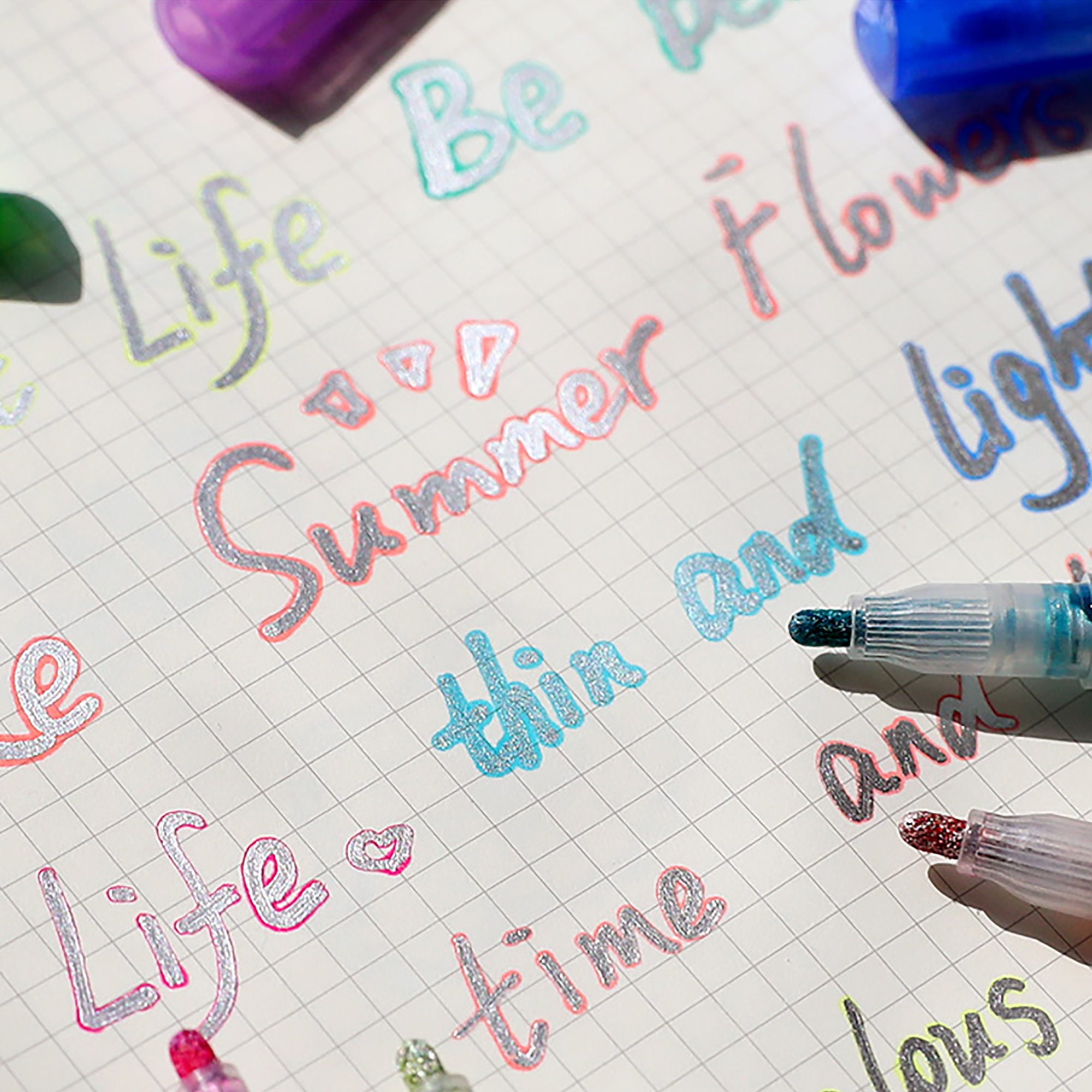 Crayola Neon Broadline Markers, 6 Color Markers and 1 White Paint Pen, Back  to School 