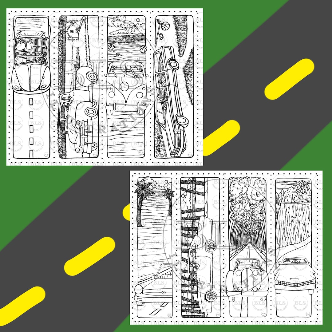 CAR BOOKMARK