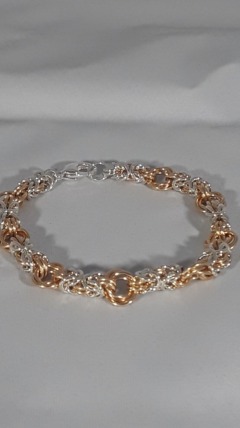 Byzantine /& Flowers Bracelet