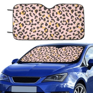 Leopard Sun Shade - Etsy