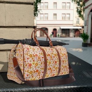 Floral weekender bag Etsy