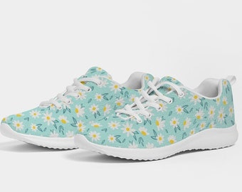 Cute Daisy ColorfulPattern Print Black Sneaker Shoes For Men Women main image 0