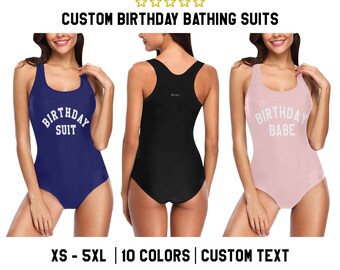 birthday bathing suit plus size