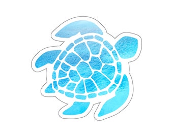 Save the Turtles Sticker Sea Turtle Green Vsco Laptop Vinyl | Etsy