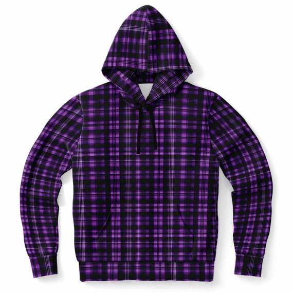Plaid mens hoodie sale
