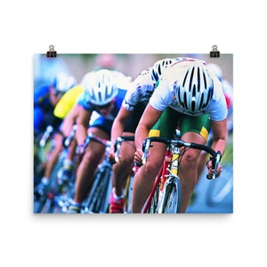 Poster ciclistico, immagine di bicicletta, foto, immagine da parete, arte verticale, orizzontale, carta da viaggio, grafica, stampa, regalo