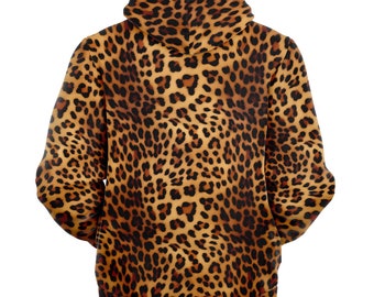 ◇WESKEN◇ Leopard salvage embroid hood zip-up camel il_340x270.6436598323_dwib.jpg