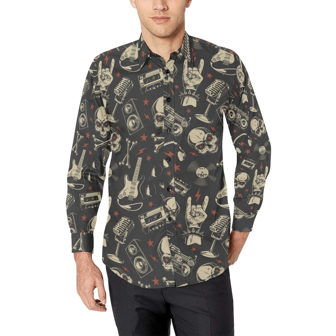 music dress shirt Music on My Mind