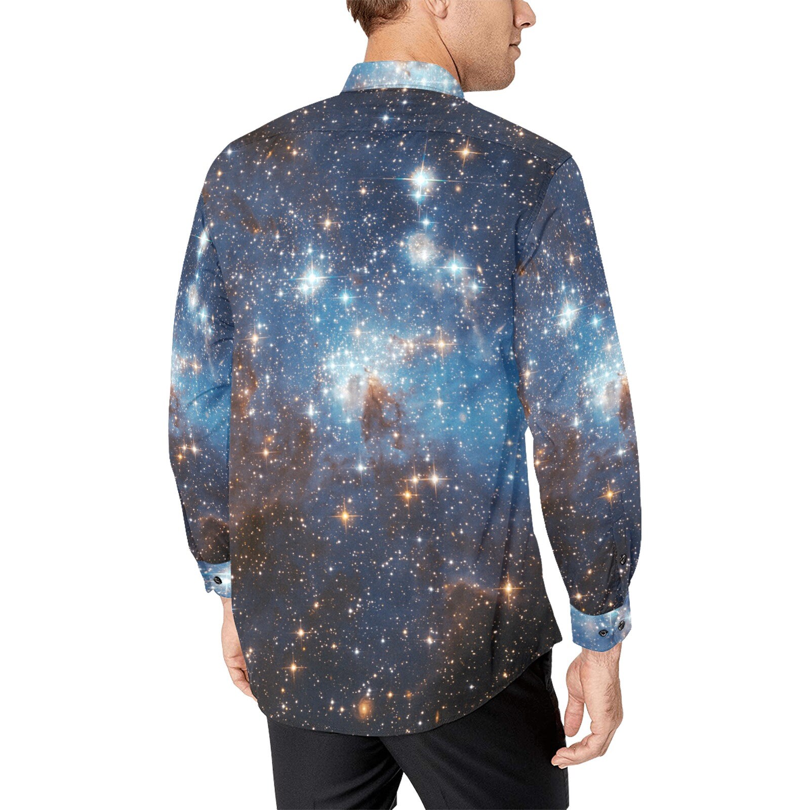 ★20-21FW★COVERNAT★GALAXY GRAPHIC LONG SLEEVE T-SHIRT_2色 Hype Graphic Long Sleeve T-Shirt - HYPE Cannabis Co.