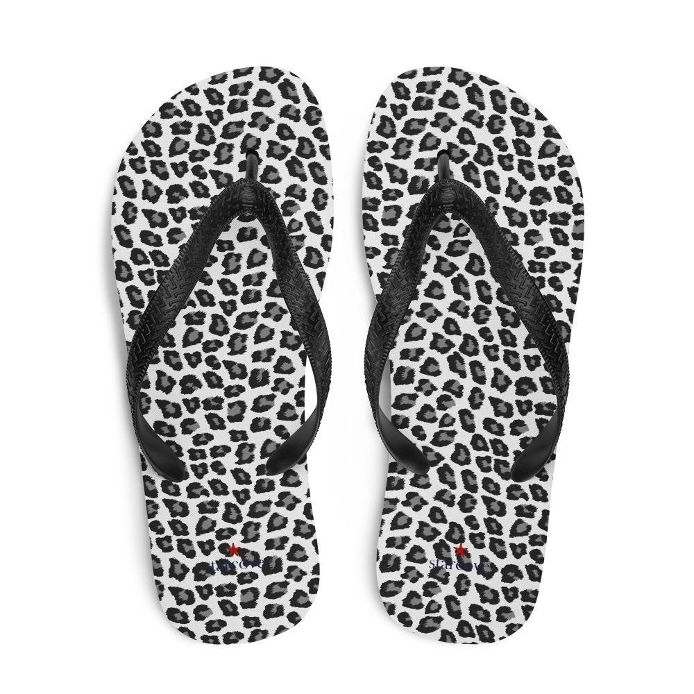 Shoes Mens Shoes Sandals Flip Flops & Thongs Leopard print Flip-Flops 