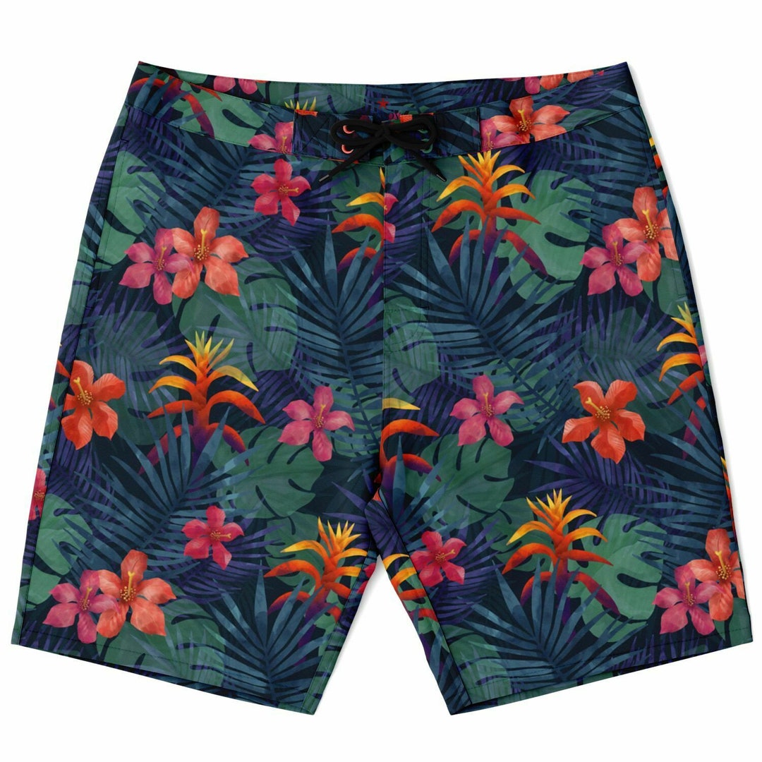 メンズ NEAT Washable Tropical Swim Shorts